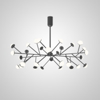 Потолочная люстра HILVI D120 Black