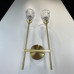 Бра RH Torche De Verre Double wall lamp Бра RH Torche De Verre Double wall lamp