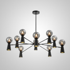 Потолочная люстра ABELINA L20 Black Grey