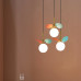 Подвесной светильник MATISSE TRIO Multicolor / Black disc