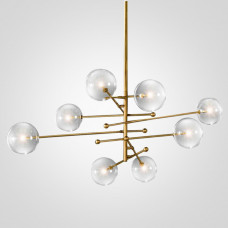 Подвесной светильник ImperiumLoft Globe Mobile 8 brass KG0835P-8 brass
