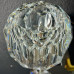 Бра Boule de Cristal Double Sconce Brass Никель