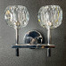 Бра  Boule de Cristal Double Sconce Chrome