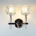 Бра  Boule de Cristal Double Sconce Chrome