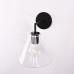 Бра RH Utilitaire Funnel Shade Single Sconce Black