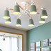 Люстра на штанге VARDA 8 lamps Pink