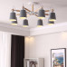 Люстра на штанге VARDA 8 lamps Pink