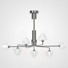 Люстра на штанге ICE 7 lamps Black