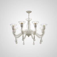 Подвесная люстра CAST 8 White