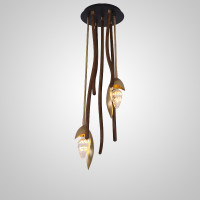 Потолочный светильник TUSKET MORE L2 Dark brown