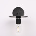 Бра RH Utilitaire Knurled Disk Shade Sconce Black