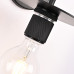 Бра RH Utilitaire Knurled Disk Shade Sconce Black