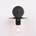 Бра RH Utilitaire Knurled Disk Shade Sconce Black