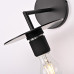 Бра RH Utilitaire Knurled Disk Shade Sconce Black