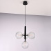 Подвесной светильник RAFFIN 4 Transparent Black