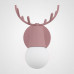 Бра с рожками DEER A Pink
