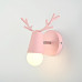 Бра с рожками DEER A Pink