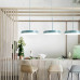 Подвесной светильник TURNA ONE D40 Gray by ImperiumLoft