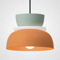 Подвесной светильник ILO D22 mint/orange