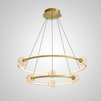 Подвесная люстра STORMS CH D89 D68 Gold