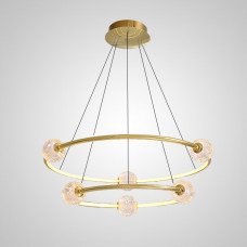 Подвесная люстра STORMS CH D89 D68 Gold