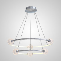Подвесная люстра STORMS CH D89 D68 Chrome