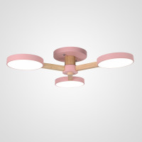 Потолочная люстра TURNA 3 Pink