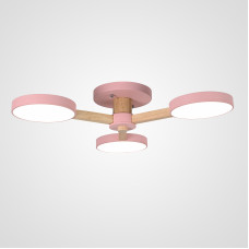 Потолочная люстра TURNA 3 Pink
