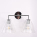 Бра RH Utilitaire Funnel Shade Double Sconce Silver