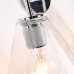 Бра RH Utilitaire Funnel Shade Double Sconce Silver