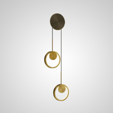 Настенный светильник RISOR BLOCK L2 Brass