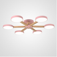 Потолочная люстра TURNA 6 Pink