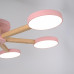 Потолочная люстра TURNA 6 Pink