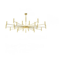 Люстра POP P40 Chandelier 24 lamps D180 Mod.B Gold