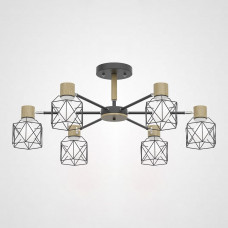 Потолочная люстра CORF B3 Gray 6 lamps
