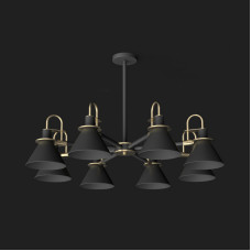 Люстра на штанге CODA D94 Black