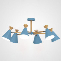 Люстра на штанге OLA D76.5 Blue