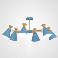 Люстра на штанге OLA D76.5 Blue