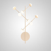 Настенный светильник HILVI WALL L48 Pink