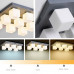 Подвесная люстра BOARD CUBE L4 Grey