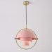 Люстра Louis Weisdorff Gubi Multi-lite Pendant Pink