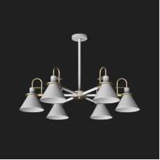 Люстра на штанге CODA D88 White