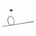 Подвесной светильник SUSPENSION CERCLE ET TRAIT – GRAPHITE SATINE L170