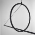 Подвесной светильник SUSPENSION CERCLE ET TRAIT – GRAPHITE SATINE L170