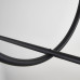 Подвесной светильник SUSPENSION CERCLE ET TRAIT – GRAPHITE SATINE L170