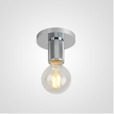 Потолочный светильник RH Utilitaire Socket Flushmount Silver