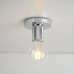 Потолочный светильник RH Utilitaire Socket Flushmount Silver