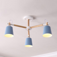 Люстра на штанге VARDA 3 lamps Blue