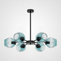 Люстра на штанге MARINE B 6 Black/Blue