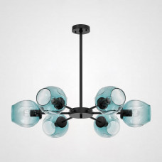 Люстра на штанге MARINE B 6 Black/Blue